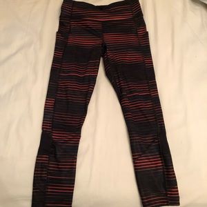 Red/Black Lulu Lemon Leggings (women’s 2)